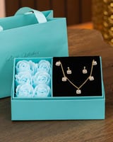 طقم نسائي فاخر لاطلالتك الجذابة في المناسبات المسا...