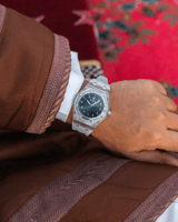 ربل عربي باللون الشفاف رصاصي