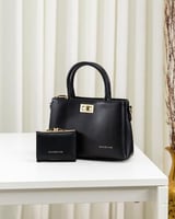 شنطة بتصميم ثنائي بعدة جوانب حجم وسط