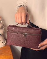 شنطة صغيره باللون العودي