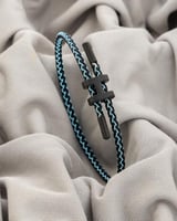 اسوارة استيل الخيط باللون المكس