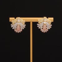 حلق زركون تصميم انيق