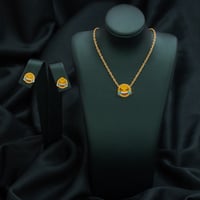 طقم أطفال ايقونات باللون الذهبي