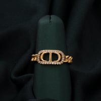 خاتم نسائي زركون بتصميم ملفت