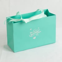 تغليف اكسسوارات وردة روز دائمه بلون تيفاني