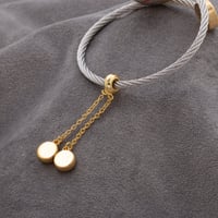 ساعة نسائية حصير باللون الذهبي الفضي ميناء فضي