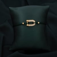 اسوارة نسائية خيط ناعمه باللون الاخضر