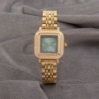 ساعة نسائية ستيل باللون الذهبي