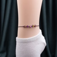 خلخال نسائي باللون السماوي