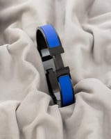 اسوارة استيل التيتانيوم ازرق