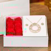 طقم نسائي نحاسي ليكتمل جمال هديتك