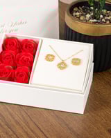 طقم تألقي بإطلالة راقية مع طقم