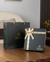 يتحلى هذا الطقم الخلاب بآلية مبتكرة من الاحجار الا...