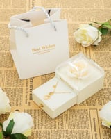 تعليقة هندسية مزدوجة فخمة