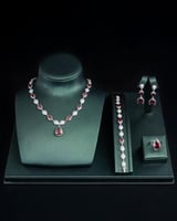 طقم زركون ناعم 4 قطع