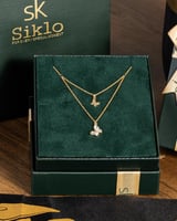 سلسال متألق بتصميم فريد