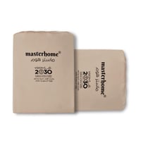 طقم شراشف بارد بامبو مفرد - 2 قطع - بني فاتح