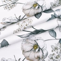 مفارش صيفية قطن مزدوج - 9 قطع - سلسلة فيرونيكا - ب...