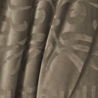 مفرش مزدوج مخمل - 7 قطع - سلسلة لامورا - رمادي داك...