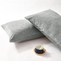 طقم شراشف مخملي ذو وجه واحد مفرد ونص - 3 قطع - رما...