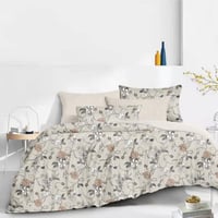 مفرش صيفي مفرد ونص - 4 قطع - سلسلة ميلان - جمل