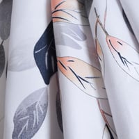 مفرش صيفي مفرد - 4 قطع - سلسلة سيلين - أزرق