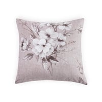 مفرش صيفي مزدوج - 8 قطع - سلسلة سيلين - قهوة فاتحة