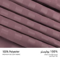 مفرش فندقي مزدوج مع الحشوة القابلة للنزع - 9 قطعة...