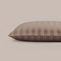 طقم شراشف فندقية مفرد ونص - 3 قطع - بني