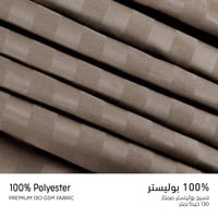 مفرش فندقي مفرد مع الحشوة القابلة للنزع - 5 قطعة -...