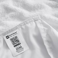 واقي مرتبة كومفورت بمقاس مفرد - 200×120 - أبيض