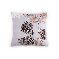 مفرش صيفي مزدوج - 8 قطع - سلسلة سيلين - رمادي فاتح