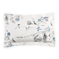 مفرش صيفي مزدوج - 8 قطع - سلسلة سيلين - أزرق