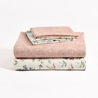 غطاء لحاف صيفي قطن مفرد ونص - 4 قطع - كڤر سلسلة في...