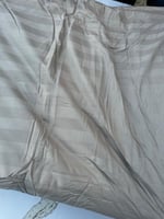 مفارش فندقي قطن مزدوج مع الحشوة القابلة للنزع - 9...