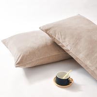 مفرش مفرد مخمل - 5 قطع - سلسلة لامورا - بنفسجي جمل...