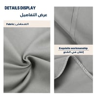 طقم بيت مخدة سادة - 2 قطع - رمادي