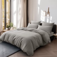 مفرش فندقي مفرد مع الحشوة القابلة للنزع - 5 قطعة -...