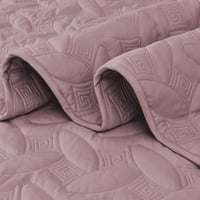 مفرش مضغوط مفرد ونص - 3 قطع - سلسلة إلميرا - رمادي...