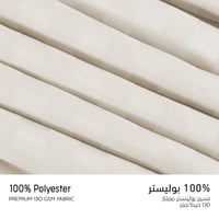 مفرش نفرين فندقي مع الحشوة القابلة للنزع مزدوج - 9...