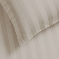 طقم شراشف فندقية مفرد ونص - 3 قطع - رمادي فاتح