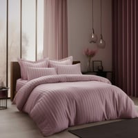 مفرش فندقي مزدوج مع الحشوة القابلة للنزع - 9 قطعة...