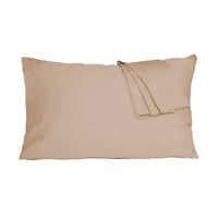 طقم بيت مخدة قطن - 2 قطع - رمادي فاتح بنفسجي