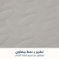 مفرش مضغوط مفرد - 3 قطع - سلسلة إلميرا - الرمادي ا...