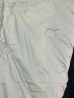 مفرش مزدوج مطرز - 8 قطع - سلسلة لومينا - أخضر فاتح