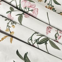 غطاء لحاف صيفي قطن مفرد - 4 قطع - كڤر سلسلة فيروني...