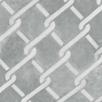 شرشف مخملي بنقوش ذو وجه واحد مفرد - 2 قطع - رمادي