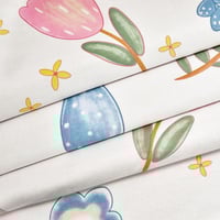 مفارش صيفية قطن مفرد - 5 قطع - سلسلة فيرونيكا - ور...