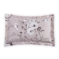 مفرش صيفي مفرد - 4 قطع - سلسلة سيلين - قهوة فاتحة