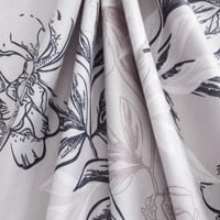 مفرش صيفي مفرد ونص - 4 قطع - سلسلة سيلين - رمادي ف...